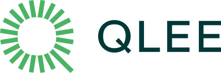 Ein Logo mit der Aufschrift "QLEE"