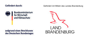 Förderlogos BMWK und Land Brandenburg